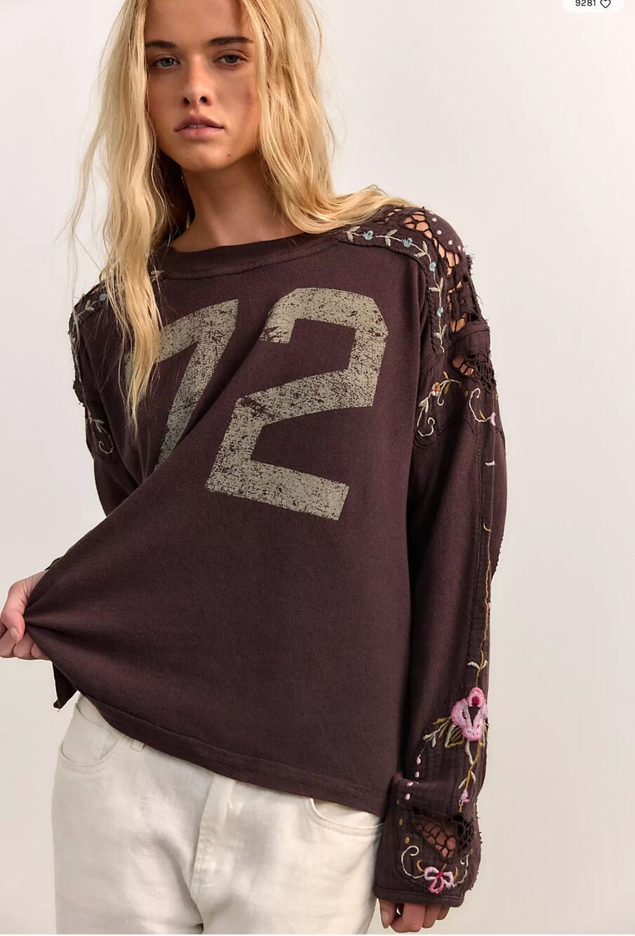 Free People We The Free Lilith Tee | Brown | Size S